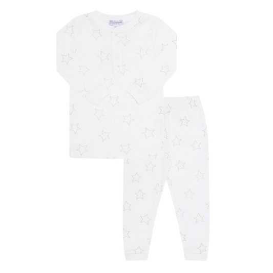 Nellapima Gray Stars Print Pajama