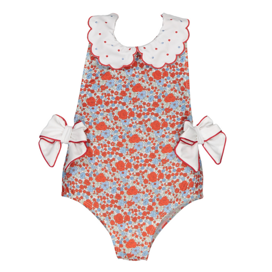 Sal and Pimenta x Jojo Mommy Red Roses Swimsuit