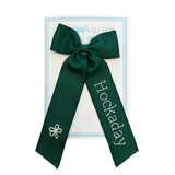 Winn and William Medium Hockaday Bow - Forest Green