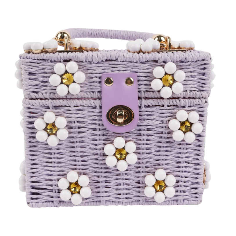 Jenna Lee Daisy Bag- Hazy Lavender