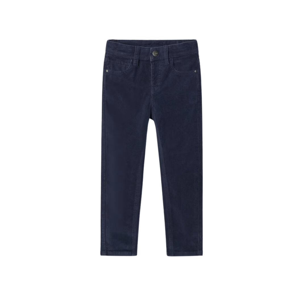 Mayoral Boy's Corduroy Slim Fit Pants- Navy