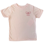 Sweet Olive Street Bow Embroidered Tee