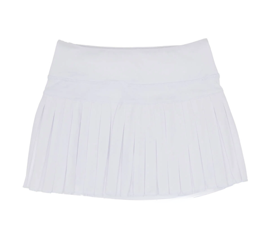 Azarhia Mini Pleated Skort - White