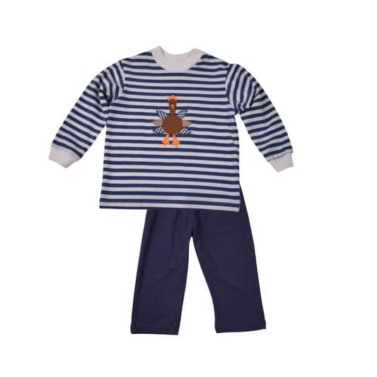 Funtasia Too Long Sleeve Turkey Tee and Pant Set