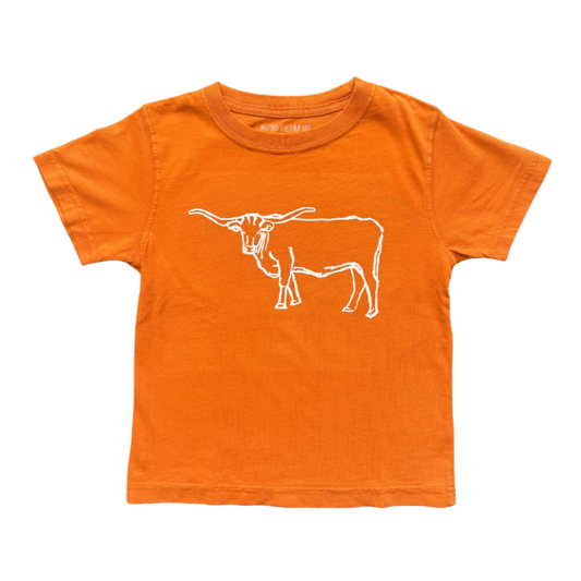 Burnt Orange Longhorn T-Shirt