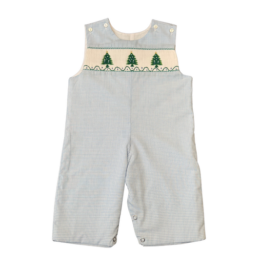 Peter Christmas Tree Smocked Longall