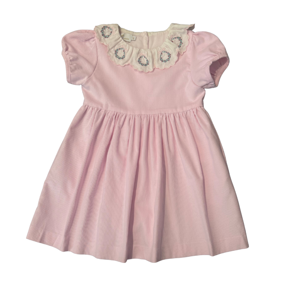 Pink Garland Dress