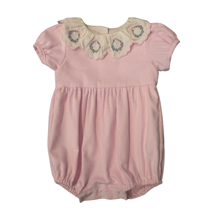 Pink Garland Romper