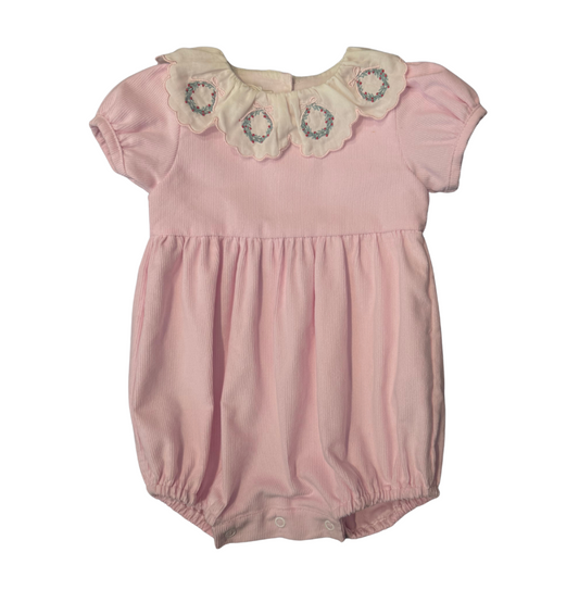 Pink Garland Romper