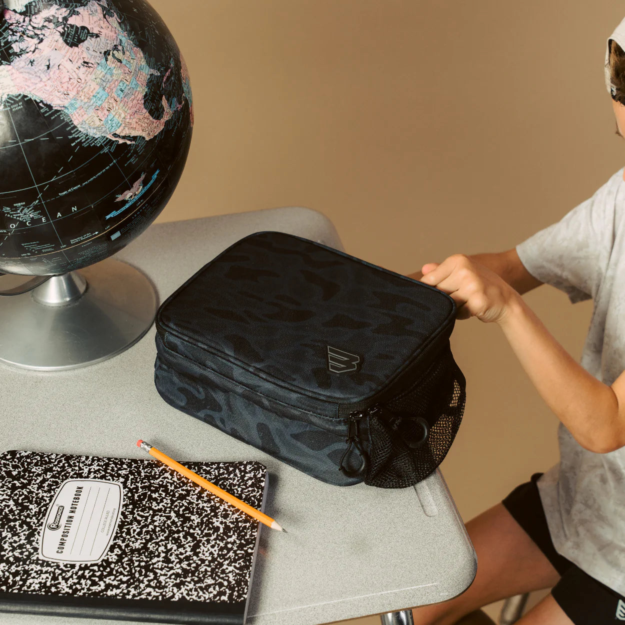 Burlebo Lunchbox - Black Camo