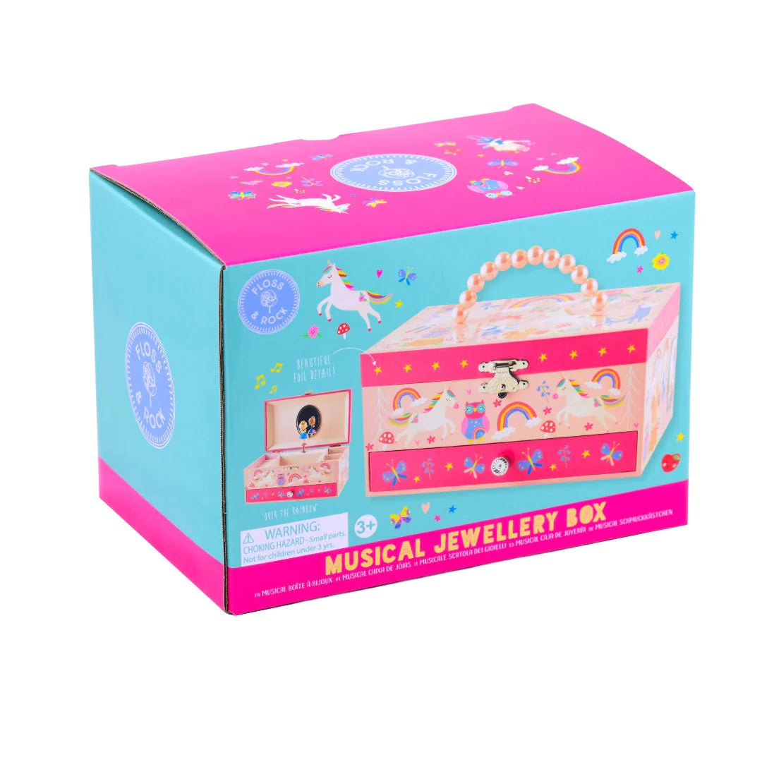 Floss & Rock Rainbow Fairy Musical Jewelry Box