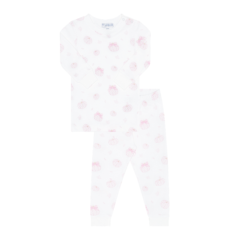 Nellapima Pink Pumpkin Patch Pajamas