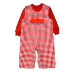 Funtasia Too Santa and Train Reversible Longall Set
