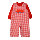 Funtasia Too Santa and Train Reversible Longall Set