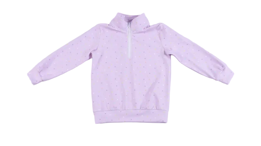 Poppyland Lavender Blossom Lilly Pullover