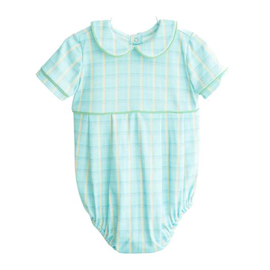 Ruth and Ralph Blue Easter Plaid Alexander Bubble