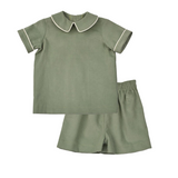 Funtasia Too Sage Corduroy Short Set