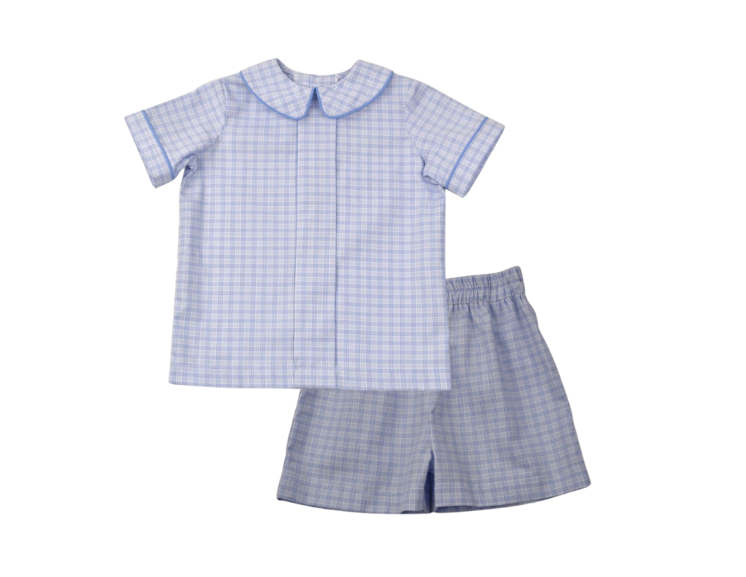 Funtasia Too Peri Plaid Short Set