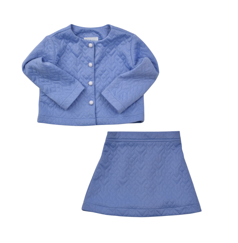 Funtasia Too Geo Quilted Jacket and Skirt Set