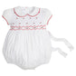 Smocked Claiborne Bubble - Holly