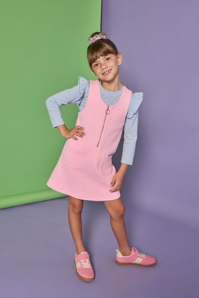 Retro Jumper- Bubblegum