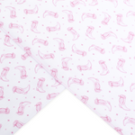 Magnolia Baby Darling Cowboy Boots Printed Swaddle Blanket- Pink