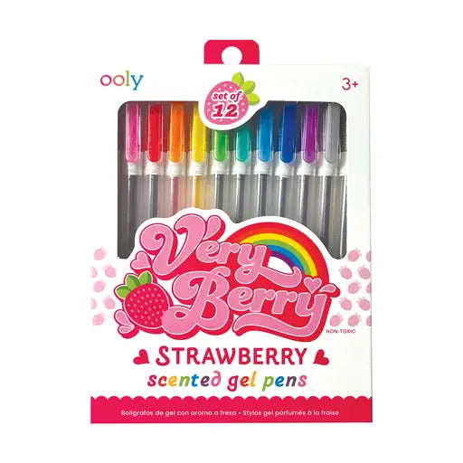 Ooly Very Berry Scented Gel Pens- Set of 12