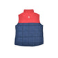 Navy & Red Fall Plaid Vest