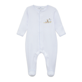 Magnolia Baby Bunny's Basket Footie- Light Blue