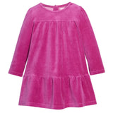 Bisby Lisle Dress- Magenta Velour