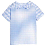 Little English Peter Pan Shirt - Mayfair Gingham