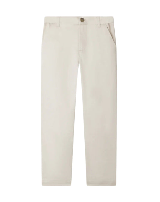 Bonpoint Timote 4-Pocket Pants- Craie
