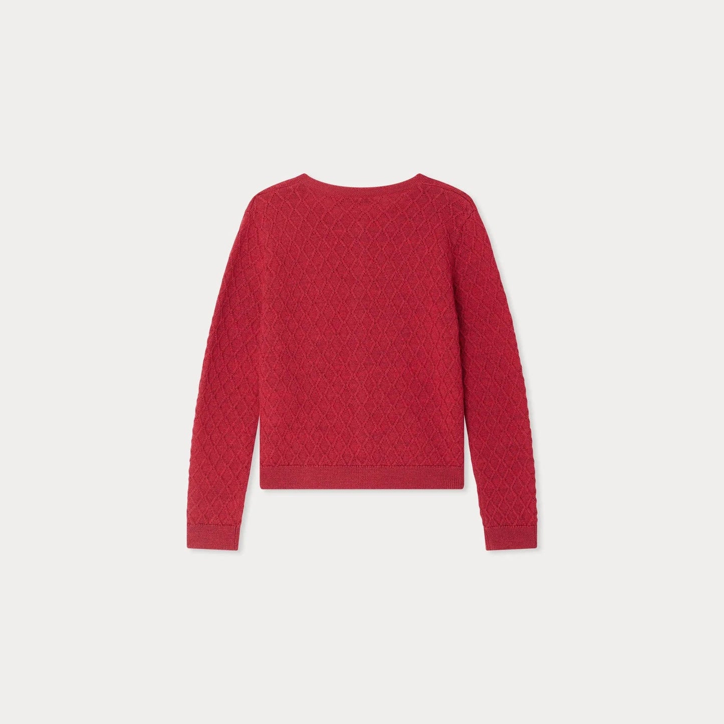 Bonpoint Jarancia Caridgan - Cherry Red