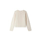 Juka cardigan with fancy stitch in wool and cashmere made by Bonpoint