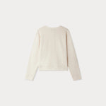 Juka cardigan with fancy stitch in wool and cashmere made by Bonpoint