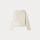 Juka cardigan with fancy stitch in wool and cashmere made by Bonpoint