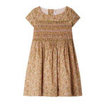 Rose Camelia Smocked Liberty Duchesse Dress