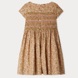 Rose Camelia Smocked Liberty Duchesse Dress