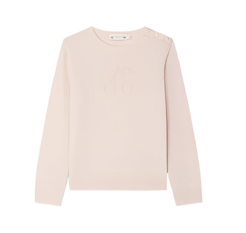 Jaana Cherry Cashmere Sweater