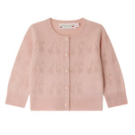 Bonpoint Gwenoli Rose Cashmere Cardigan