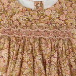 Bonpoint Pink Camelia Felicie Smocked Liberty Dress