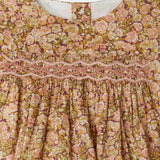 Bonpoint Pink Camelia Felicie Smocked Liberty Dress