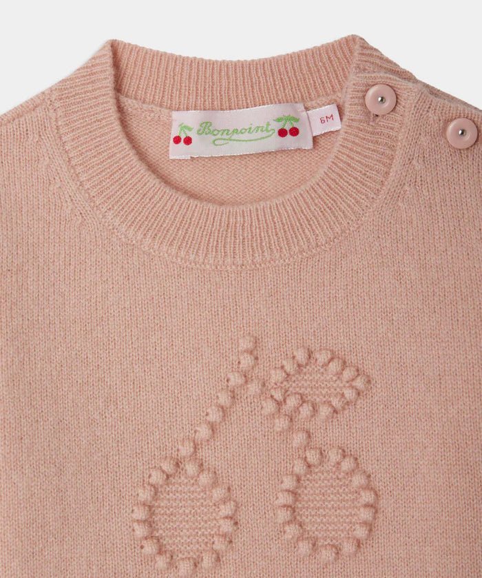 Bonpoint Almire Cashmere Cherry Sweater