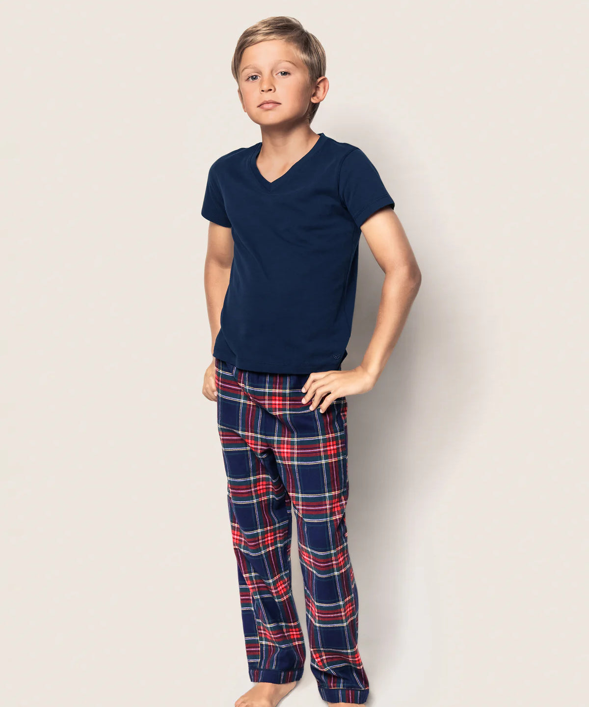 Petite Plume Windsor Tartan Pajama Pants
