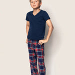Petite Plume Windsor Tartan Pajama Pants