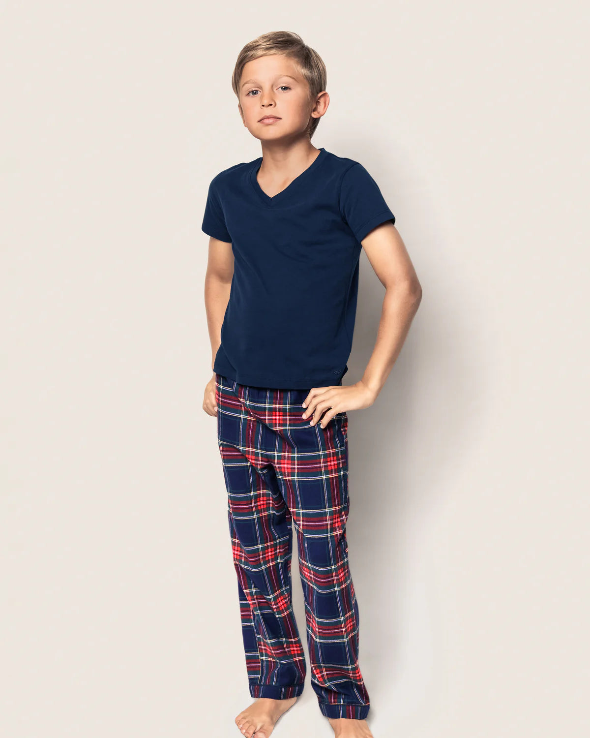 Petite Plume Windsor Tartan Pajama Pants