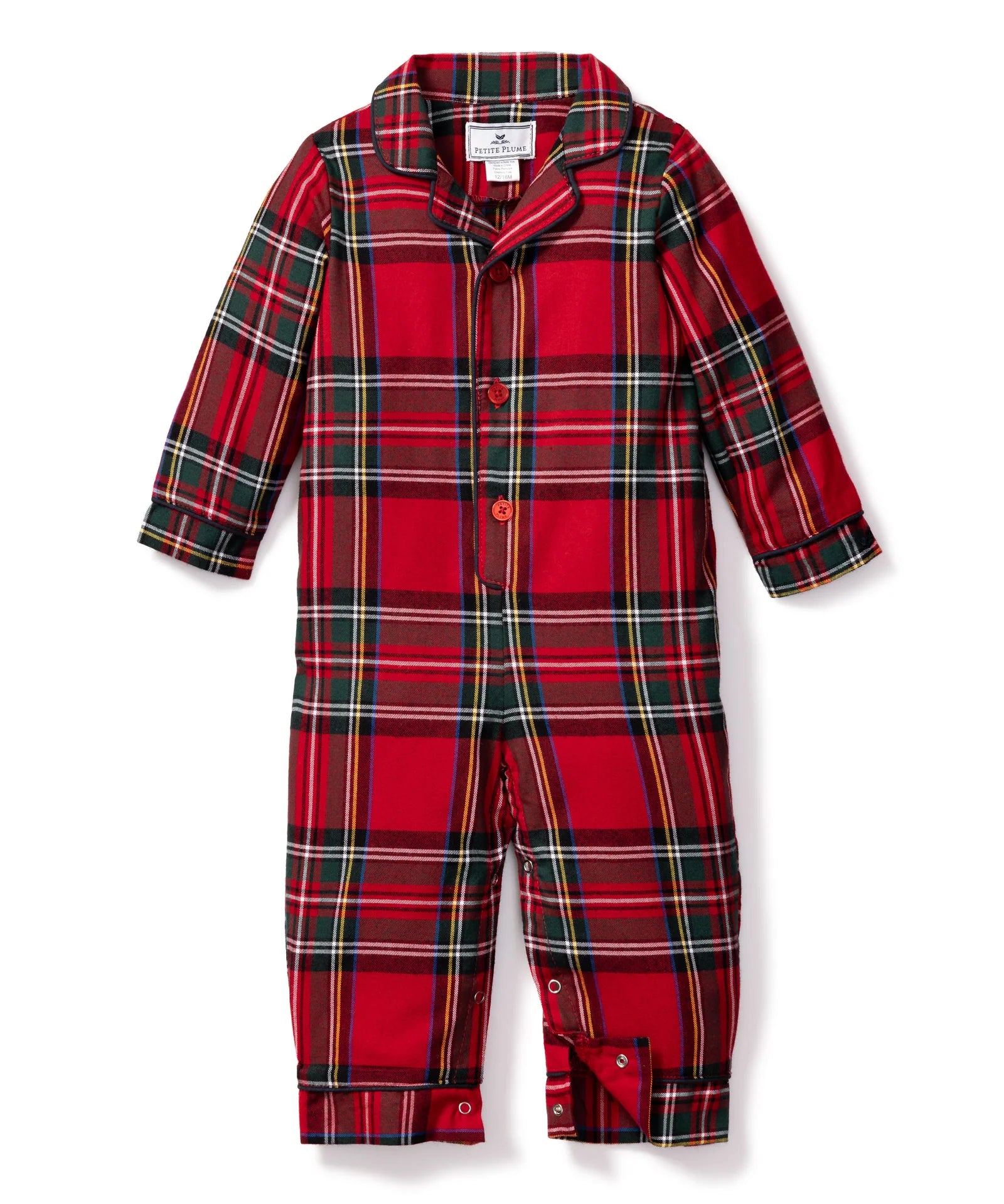Petite Plume Imperial Tartan Romper