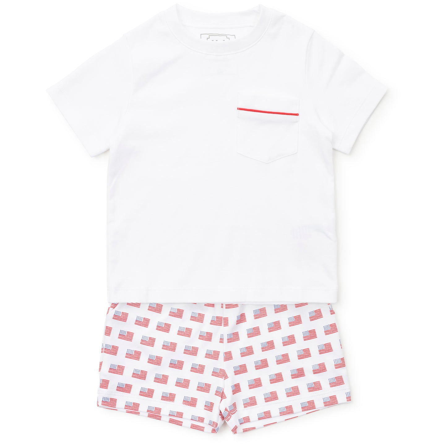 Walker Boys' Short Set - American Flag