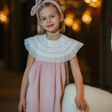 Sal and Pimenta Marshmallow Velvet Dress