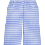 Bisby Palazzo Pants- Blue Sparkle Stripe